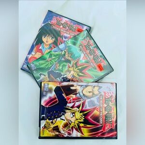 Yugioh Yu-Gi-Oh Anime Manga DVD Lot | 90s Kid Physical Media Movies Show